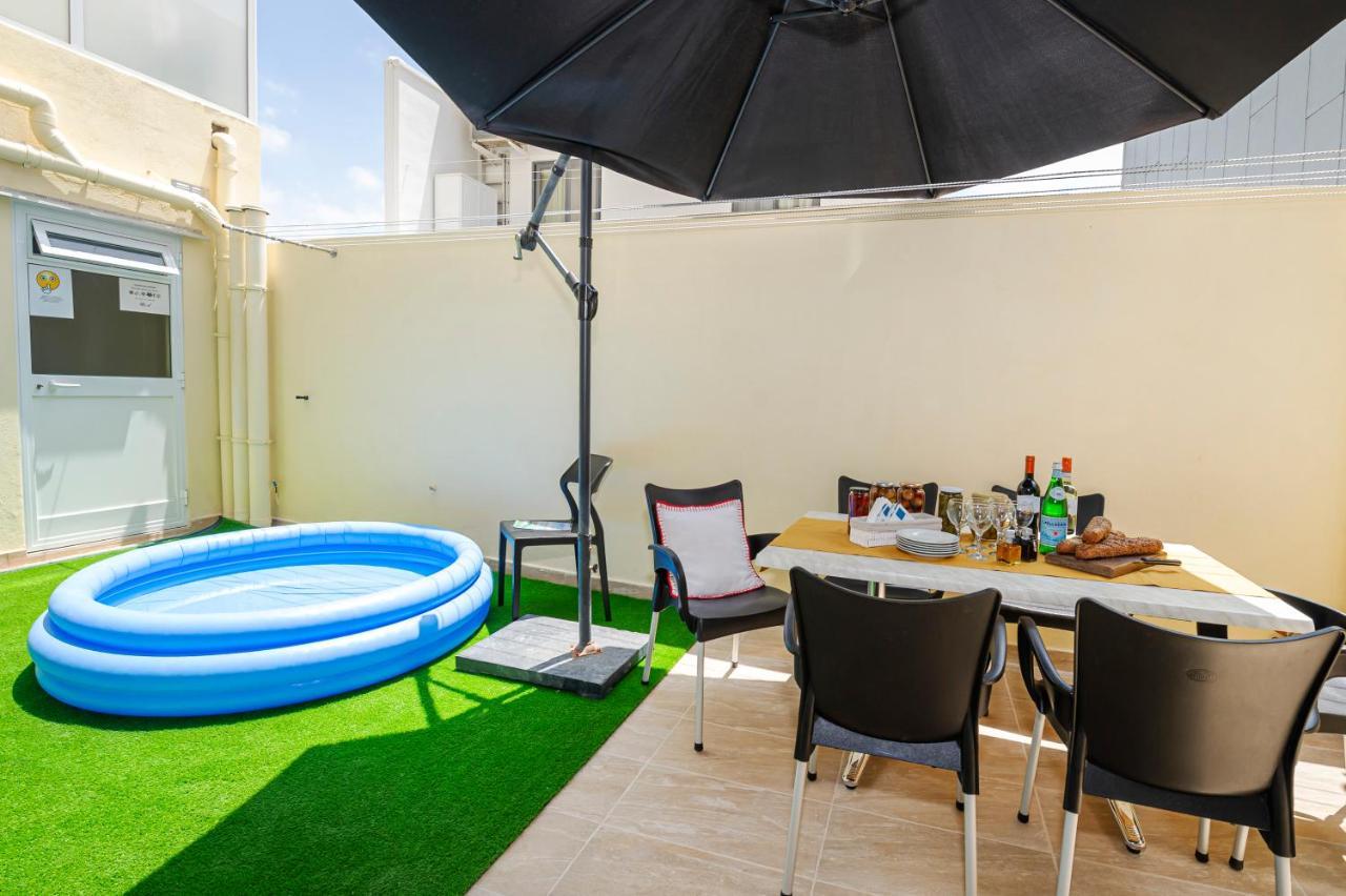 Summer Breeze 3 Bedroom Family Maisonette With Sunny Terrace In Mellieha - By Getawaysmalta Zewnętrze zdjęcie